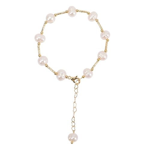 VANZACK Verstellbares Damenarmband Süßwasserperlen Charm Armband für Frauen Vergoldet Elegantes Design Besondere Anlässe Tägliches Einzigartiges VANZACK Verstellbares Damenarmband Süßwasserperlen Charm Armband für Frauen Vergoldet Elegantes Design Besondere Anlässe Tägliches Einzigartiges von VANZACK