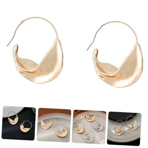 VANZACK Vintage Ohrringe Damen Irreguläre Geometrische Creolen Leichtes Legierungsdesign Einzigartige Ohrhänger Für Frauen Und Mädchen VANZACK Vintage Ohrringe Damen Irreguläre Geometrische Creolen Leichtes Legierungsdesign Einzigartige Ohrhänger Für Frauen Und Mädchen von VANZACK