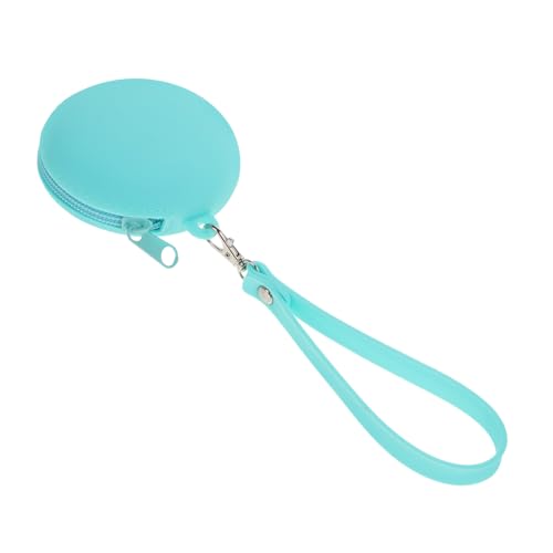 VANZACK Wasserdichter Silikonmünzbeutel für Minimalistisches Design Grün Schlüsselanhänger oder Aufbewahrung für Kopfhörer Kleine Accessoires von VANZACK