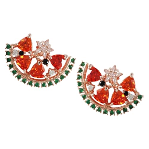 VANZACK Wassermelonen Ohrstecker Damen Frucht Ohrschmuck Sommer Modeschmuck für Alltag Party von VANZACK