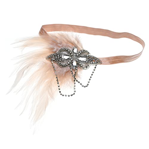 VANZACK Wassermelonenfarbener Haarreif Mit Strass Und Fransen Jahre Kopfstück Für Damen Elegantes Haaraccessoire Für Teeparty Und Feiern Retro Stil Haarschmuck VANZACK Wassermelonenfarbener Haarreif Mit Strass Und Fransen Jahre Kopfstück Für Damen Elegantes Haaraccessoire Für Teeparty Und Feiern Retro Stil Haarschmuck von VANZACK