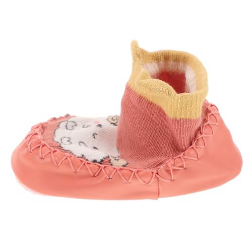 VANZACK Weiche Schuhe mit Rutschfester Elastischer Sohle für Kleinkinder Herbst Winter Gemütliche Vielseitige Lauflernsocken und Schutz für Junge Mädchen Ab Fußlänge von VANZACK