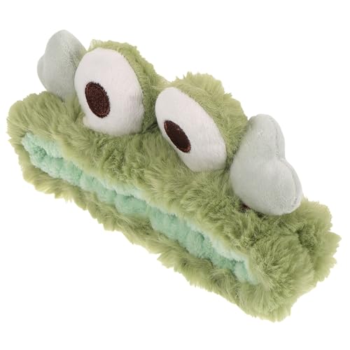 VANZACK Weiches Atmungsaktives Frosch stirnband für Damen Elastisches Gesichtswasch stirnband Spa Haarband Schweißabsorbierend Angenehm Langlebig für Sport und Kosmetikpflege von VANZACK