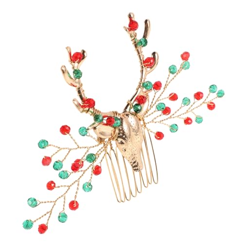 VANZACK Weihnachtlicher Haarschmuck für Frauen Eleganter Haarkamm mit Design Zartes Haaraccessoire für Festliche Anlässe Weihnachten Partys Besondere von VANZACK