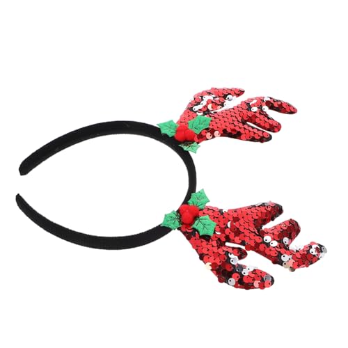 VANZACK Weihnachts Haarreif Mit Leuchtendem Geweih Design Festliche Kopfbedeckung Für Weihnachtsfeiern Mottopartys Besondere Anlässe Leicht Für Stundenlangen VANZACK Weihnachts Haarreif Mit Leuchtendem Geweih Design Festliche Kopfbedeckung Für Weihnachtsfeiern Mottopartys Besondere Anlässe Leicht Für Stundenlangen von VANZACK