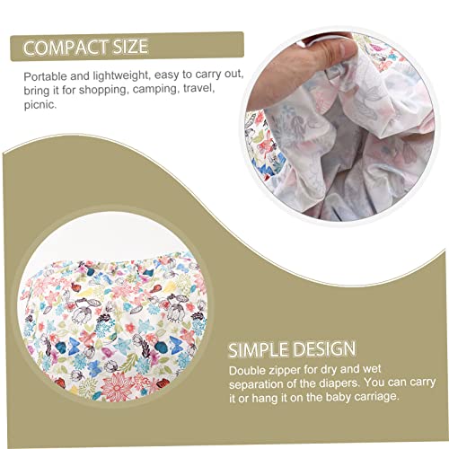 VANZACK Windeleimerbeutel Aus Nass Und Trockentaschen Für Wickeltaschen Wiederverwendbare Aufbewahrungstasche Passend Für Eimer Aller Als Reisen-Organizer-Tasche Oder Wickeltaschen-Einlage von VANZACK
