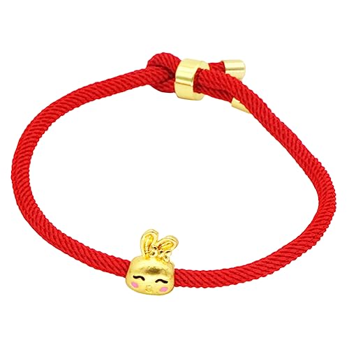 VANZACK Zodiac Rabbit Armband Armband mit Schmuck Handgefertigt für Frauen Studenten Perfektes für Neujahr Besondere Anlässe Langlebig von VANZACK