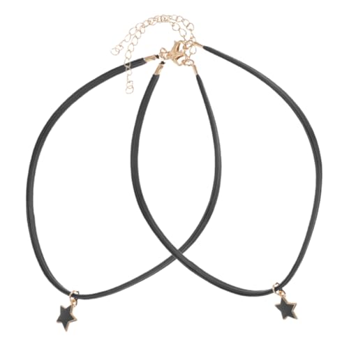VANZACK mit Sternanhänger Verstellbare Punk Style Schmuck für Damen und Herren für Kostümpartys und zu Weihnachten oder Geburtstagsfeiern von VANZACK