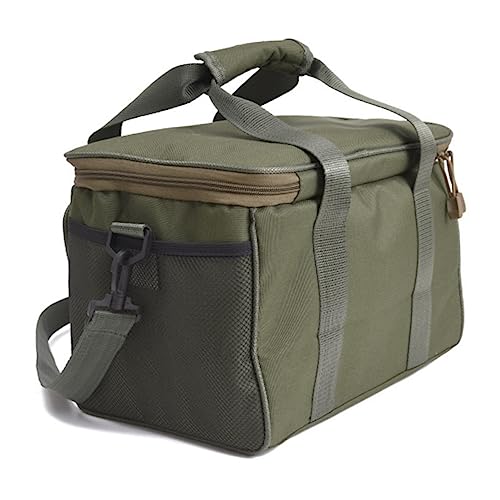 VANZACK wasserdichte Angeltasche Angelrucksack Mit Angelköder-Tasche Und Angelwerkzeug-Tasche Multifunktionale Brust Und Schultertasche Aus Oxford-Stoff Armeegrün von VANZACK
