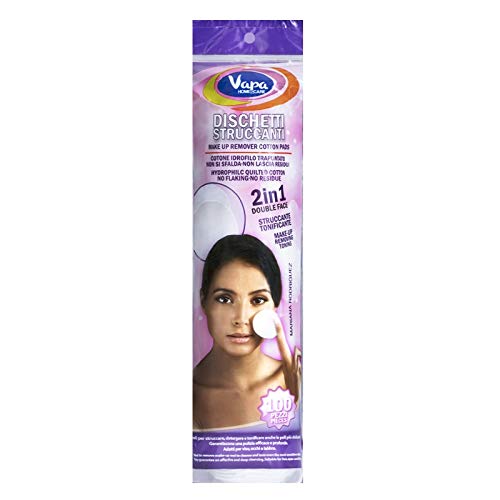 Vapa Make-up-Entferner-Pads 100 Stück 2 in 1 von VAPA