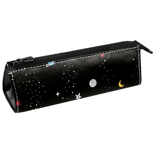 Federmäppchen mit Weltraumnebel und Sternenhimmel, Schreibwarenbeutel, Kosmetiktasche, kompakte Reißverschlusstasche, multi, 5.5 ×6 ×20CM/2.2x2.4x7.9 in, Taschen-Organizer von VAPOKF