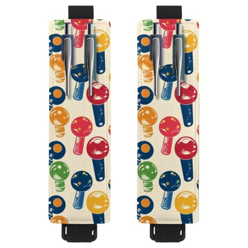 VAPOKF 2 Stück Verstellbarer Gummiband-Stifthalter für Notebook, PU-Leder-Stifthalter, Stifteetui für Hardcover-Journals, Bücher, Planer, Ordner, Tablets - Grunge Gamepad Joysticks VAPOKF 2 Stück Verstellbarer Gummiband-Stifthalter für Notebook, PU-Leder-Stifthalter, Stifteetui für Hardcover-Journals, Bücher, Planer, Ordner, Tablets - Grunge Gamepad Joysticks von VAPOKF