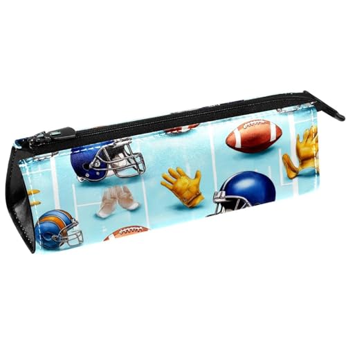 VAPOKF American Football Helme, Handschuhe, Stiftetasche, Schreibwaren-Tasche, Kosmetiktasche, kompakte Reißverschlusstasche VAPOKF American Football Helme, Handschuhe, Stiftetasche, Schreibwaren-Tasche, Kosmetiktasche, kompakte Reißverschlusstasche von VAPOKF