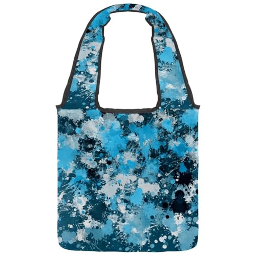 VAPOKF Blaue Farbspritzer-Textur von VAPOKF