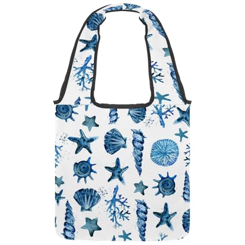 VAPOKF Blue Marine Muscheln Muscheln Seestern VAPOKF Blue Marine Muscheln Muscheln Seestern von VAPOKF