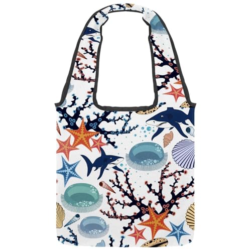 VAPOKF Cartoon Shark Shell Seestern Qualle VAPOKF Cartoon Shark Shell Seestern Qualle von VAPOKF