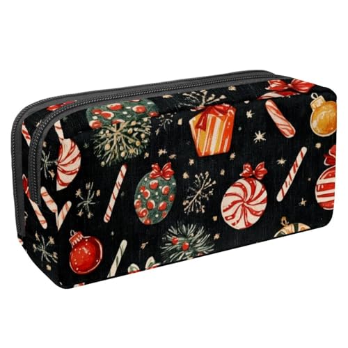 VAPOKF Federmäppchen, Federmäppchen, Schüler-Schreibwaren-Tasche für Teenager, Jungen, Mädchen, Schul- und Bürobedarf, Weihnachts-Süßigkeiten und Geschenke, multi, 2.3x8.2x3.9in/6x21x10cm, von VAPOKF