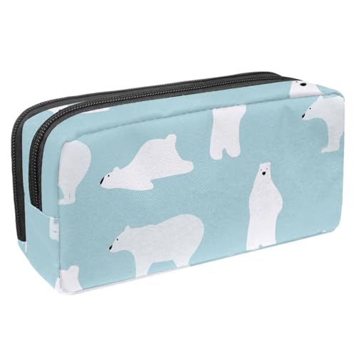 VAPOKF Federmäppchen Mäppchen, Artikeltasche pa für Teenager Mädchen, Schul-Büro - Weiß niedlicher Eisbär , multi, 2.3x8.2x3.9in/6x21x10cm, Organizer für, multi, 2.3x8.2x3.9in/6x21x10cm, VAPOKF Federmäppchen Mäppchen, Artikeltasche pa für Teenager Mädchen, Schul-Büro - Weiß niedlicher Eisbär , multi, 2.3x8.2x3.9in/6x21x10cm, Organizer für, multi, 2.3x8.2x3.9in/6x21x10cm, von VAPOKF