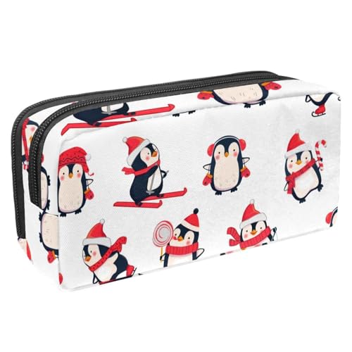 VAPOKF Federmäppchen Mäppchen, Artikeltasche pa für Teenager Mädchen, Schul-Bürostartikel - Schlittschule mit Hut, multi, 2.3x8.2x3.9in/6x21x10cm, Organizer für, multi, 2.3x8.2x3.9in/6x21x10cm, von VAPOKF