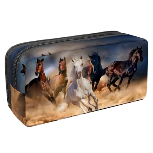 VAPOKF Federmäppchen Pa-Tasche für Teenager Jungen Mädchen Schule Bürobedarf - 3D Reiten Multi, 2.3 x 8.2 x 3.9 in / 6 x 21 x 10 cm, Taschenorganizer Multi, 2.3x8.2x3.9in/6x21x10cm, Tasche, multi, von VAPOKF