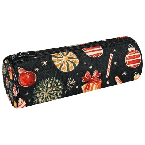 VAPOKF Federmäppchen für Weihnachten, Süßigkeiten und Geschenke, Münzgeldbörse, Kosmetiktasche, Make-up-Tasche für Studenten, Schreibwaren, Schule, Büro, Aufbewahrung von VAPOKF