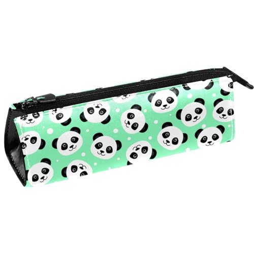 VAPOKF Federmäppchen mit niedlichem Panda-Muster, Schreibwaren-Tasche, Kosmetiktasche, kompakte Reißverschlusstasche, multi, 5.5 ×6 ×20CM/2.2x2.4x7.9 in, Taschen-Organizer von VAPOKF