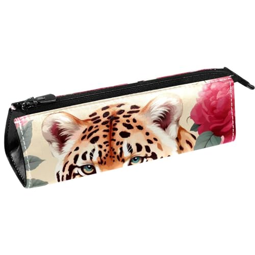 VAPOKF Grüner Kaktus-Topf, Stiftetasche, Schreibwaren-Tasche, Kosmetiktasche, kompakte Reißverschlusstasche, multi, 5.5 ×6 ×20CM/2.2x2.4x7.9 in, Taschen-Organizer von VAPOKF