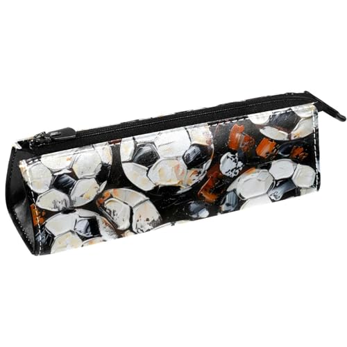 VAPOKF Grunge Federmäppchen für Malerei, Schreibwaren, Kosmetiktasche, kompakte Reißverschlusstasche von VAPOKF