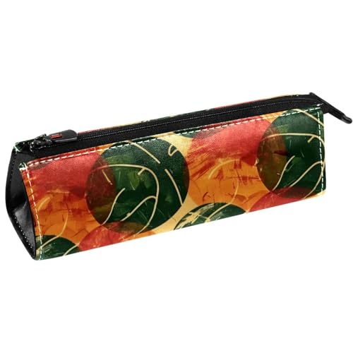 VAPOKF Grunge Malerei Basketball Stifttasche Schreibwaren Tasche Bleistift Tasche Kosmetik Tasche Kompakte Reißverschlusstasche von VAPOKF