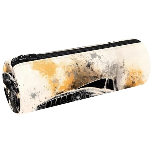 VAPOKF Grunge Schwarzes Monster Auto Stifteetui Münzbörse Kosmetiktasche Make-up Tasche für Schüler Schreibwaren Schule Büro Aufbewahrung von VAPOKF