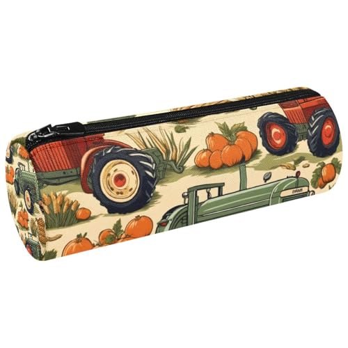 VAPOKF Harvest Pumpkin Wheat Farm Canvas Pen Pencil Case Coin Purse Cosmetic Makeup Bag for Student Stationery School Office Storage, multi, 20x6.3cm/7.9x2.5in, Federmäppchen VAPOKF Harvest Pumpkin Wheat Farm Canvas Pen Pencil Case Coin Purse Cosmetic Makeup Bag for Student Stationery School Office Storage, multi, 20x6.3cm/7.9x2.5in, Federmäppchen von VAPOKF