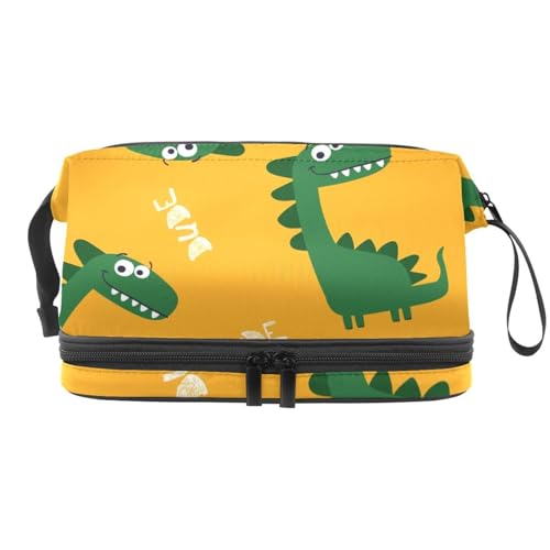 VAPOKF Kosmetiktasche für Damen und Mädchen, Motiv: Kritzelmenmenmenmenmenmen/Sonnenbrillen, Reise-Kulturbeutel, Make-up, praktische Tasche, Organizer-Tasche mit Pinselfach, Mehrfarbig 10, 27x15x14 cm von VAPOKF