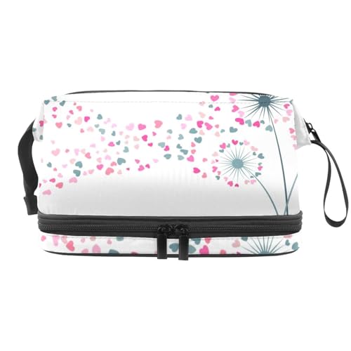 VAPOKF Kosmetiktasche für Damen und Mädchen, Motiv: Kritzelmenmenmenmenmenmen/Sonnenbrillen, Reise-Kulturbeutel, Make-up, praktische Tasche, Organizer-Tasche mit Pinselfach, Mehrfarbig 5, 27x15x14 cm von VAPOKF