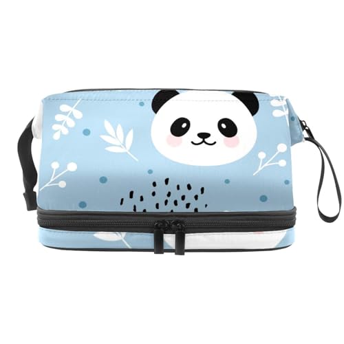 VAPOKF Kosmetiktasche für Damen und Mädchen, Motiv: Kritzelmenmenmenmenmenmen/Sonnenbrillen, Reise-Kulturbeutel, Make-up, praktische Tasche, Organizer-Tasche mit Pinselfach, Mehrfarbig 7, 27x15x14 cm von VAPOKF