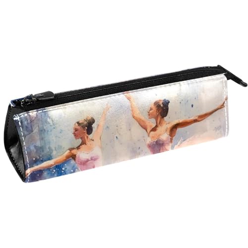 VAPOKF Stiftetasche für Mädchen, Motiv: junge Balletttänzerin, Schreibwaren, Kosmetiktasche, kompakte Reißverschlusstasche VAPOKF Stiftetasche für Mädchen, Motiv: junge Balletttänzerin, Schreibwaren, Kosmetiktasche, kompakte Reißverschlusstasche von VAPOKF