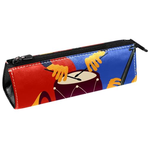 VAPOKF Stifttasche für Musikinstrumente, Schreibwaren, Bleistifttasche, Kosmetiktasche, kompakte Reißverschlusstasche, multi, 5.5 ×6 ×20CM/2.2x2.4x7.9 in, Taschen-Organizer VAPOKF Stifttasche für Musikinstrumente, Schreibwaren, Bleistifttasche, Kosmetiktasche, kompakte Reißverschlusstasche, multi, 5.5 ×6 ×20CM/2.2x2.4x7.9 in, Taschen-Organizer von VAPOKF