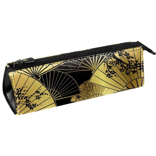 VAPOKF Stifttasche mit japanischem Regenschirm-Fans, Schreibwaren-Beutel, Bleistifttasche, Kosmetiktasche, kompakte Reißverschlusstasche, multi, 5.5 ×6 ×20CM/2.2x2.4x7.9 in, Taschen-Organizer von VAPOKF