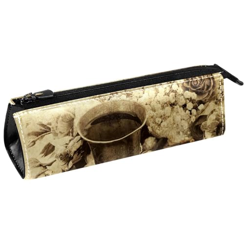 VAPOKF Vintage Edelstahl Weinglas Stiftebeutel Schreibwaren Tasche Bleistift Tasche Kosmetik Tasche Kompakte Reißverschlusstasche, multi, 5.5 ×6 ×20CM/2.2x2.4x7.9 in, Taschen-Organizer VAPOKF Vintage Edelstahl Weinglas Stiftebeutel Schreibwaren Tasche Bleistift Tasche Kosmetik Tasche Kompakte Reißverschlusstasche, multi, 5.5 ×6 ×20CM/2.2x2.4x7.9 in, Taschen-Organizer von VAPOKF
