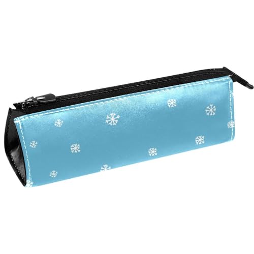 VAPOKF Wintermütze Schal Pengiuns Freund Stift Tasche Schreibwaren Beutel Bleistift Tasche Kosmetiktasche Tasche Kompakte Reißverschlusstasche, multi, 5.5 ×6 ×20CM/2.2x2.4x7.9 in, Taschen-Organizer von VAPOKF