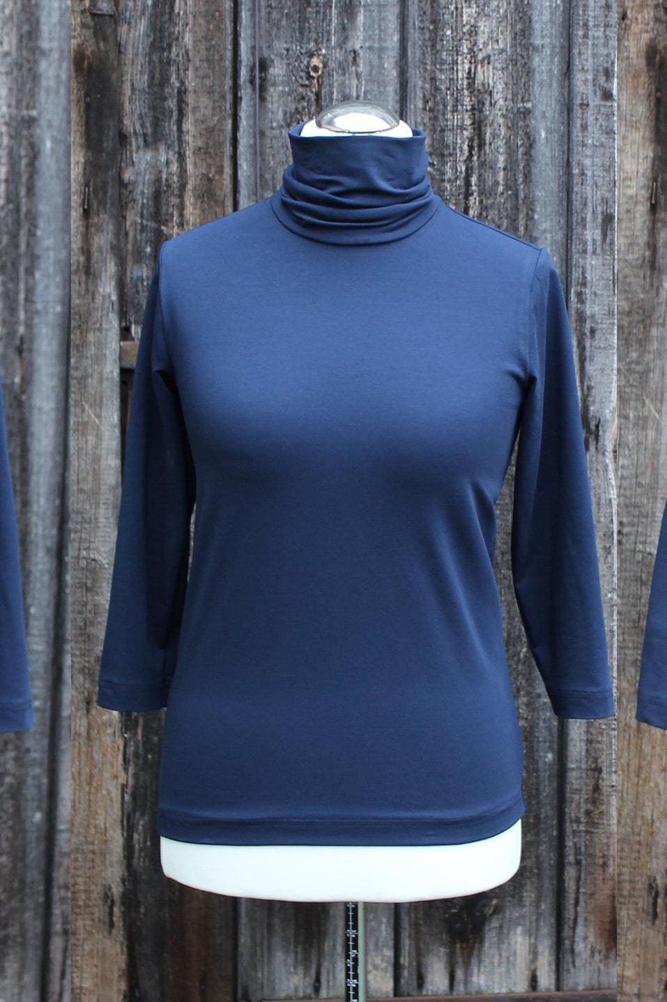 Rolli Shirt Dreiviertelarm, Aus Biobaumwolle, Viele Farben von VARIOSHIRTS