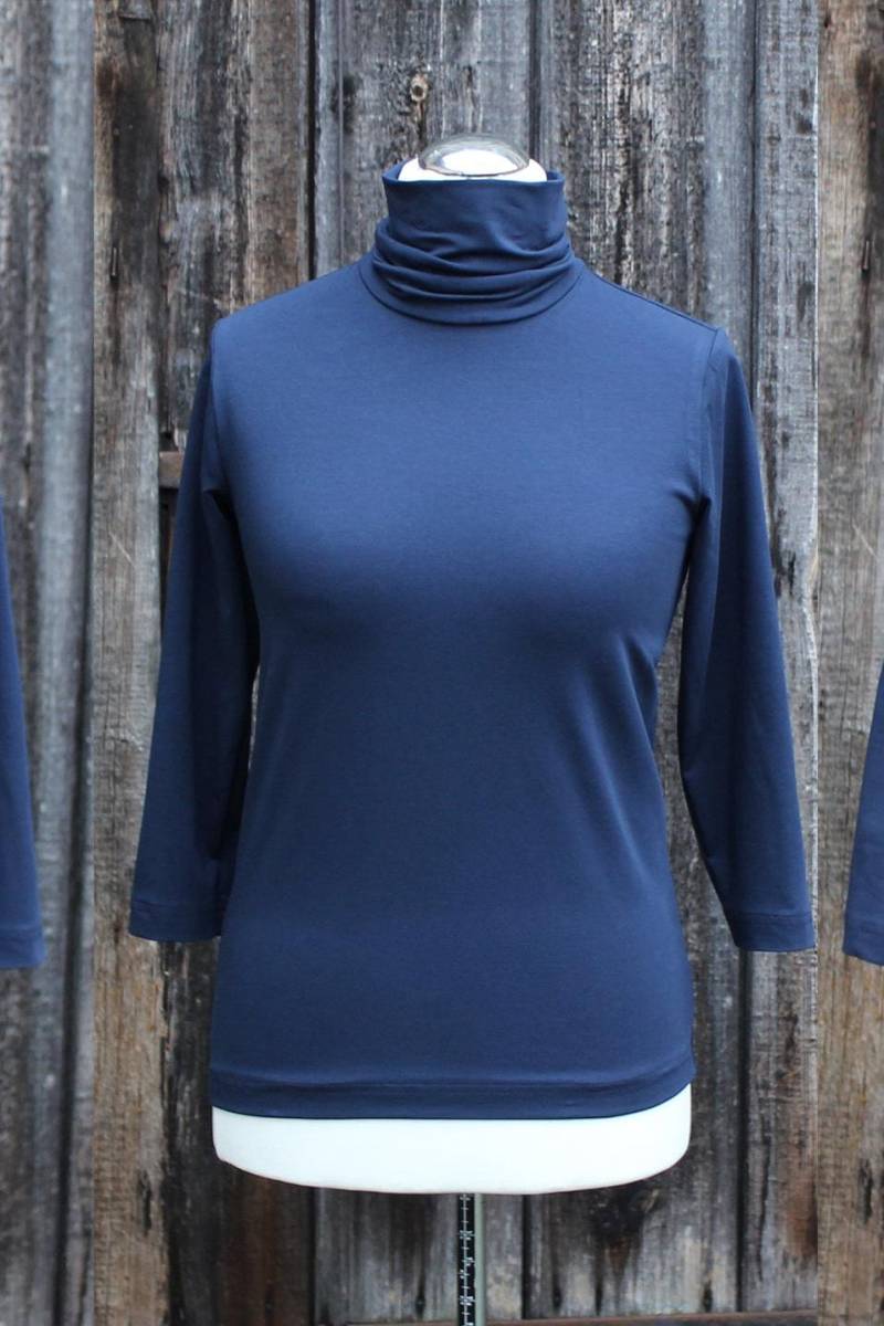 Rolli Shirt Dreiviertelarm, Aus Biobaumwolle, Viele Farben von VARIOSHIRTS