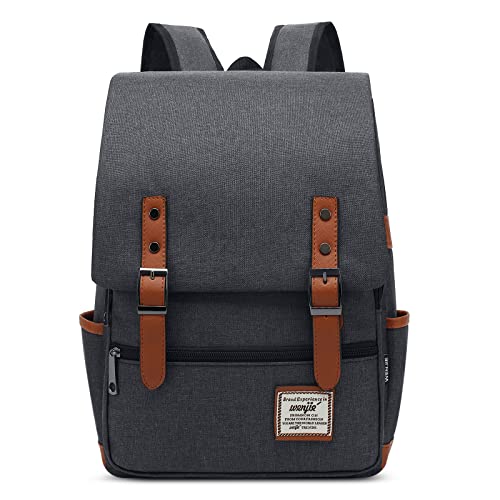 VARLIVOO Herren Rucksack Damen Rucksack 14 Zoll Laptop Schulrucksack Student College Arbeit Reisen Pendeln Anti-Diebstahl Wasserdicht Polyester Dunkelgrau VARLIVOO Herren Rucksack Damen Rucksack 14 Zoll Laptop Schulrucksack Student College Arbeit Reisen Pendeln Anti-Diebstahl Wasserdicht Polyester Dunkelgrau von VARLIVOO