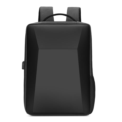 VARLIVOO Laptop Rucksack Herren Anti Diebstahl Rucksack Laptop-Rucksack 15 Zoll Business Rucksack Wasserdicht Reiserucksack Mit USB-Anschluss Daypack Arbeit Business Reise Polyester Grau von VARLIVOO