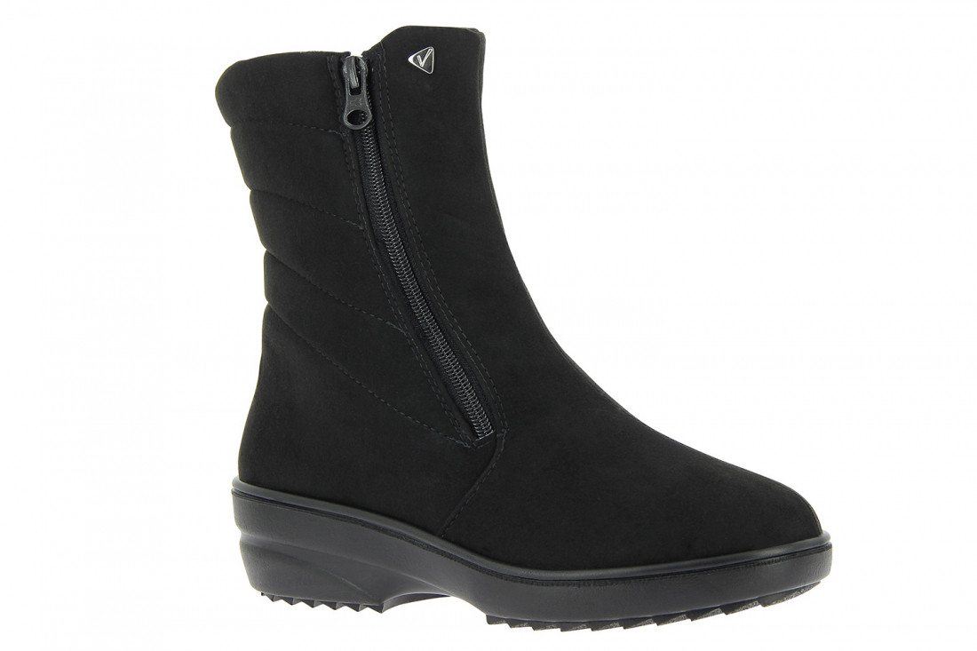 VAROMED Damen Stiefelette Tamara Weite H, wasserabweisend Hausschuh von VAROMED