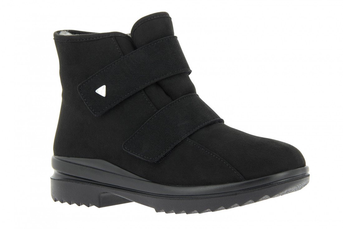 VAROMED Damen Winterstiefel Lene Weite K, wasserabweisend Hausschuh von VAROMED