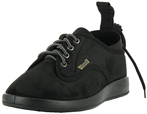 VAROMED Florett Herrenschuhe 60310 Links Herren Therapieschuh, Hausschuhe, Verbandsschuhe Lymph-Halbschuh schwarz (schwarz), EU 43 von VAROMED