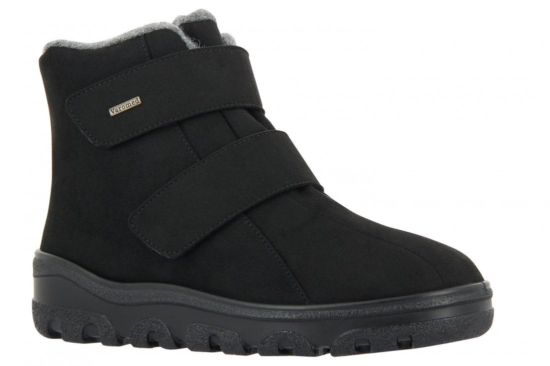 VAROMED Herren Winterstiefel Paul Weite G, wasserabweisend Hausschuh von VAROMED