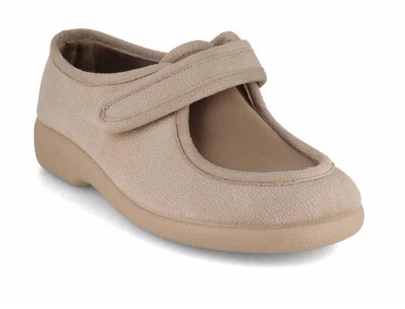 VAROMED Klettslipper Ricardo Hausschuh Klettverschluss von VAROMED