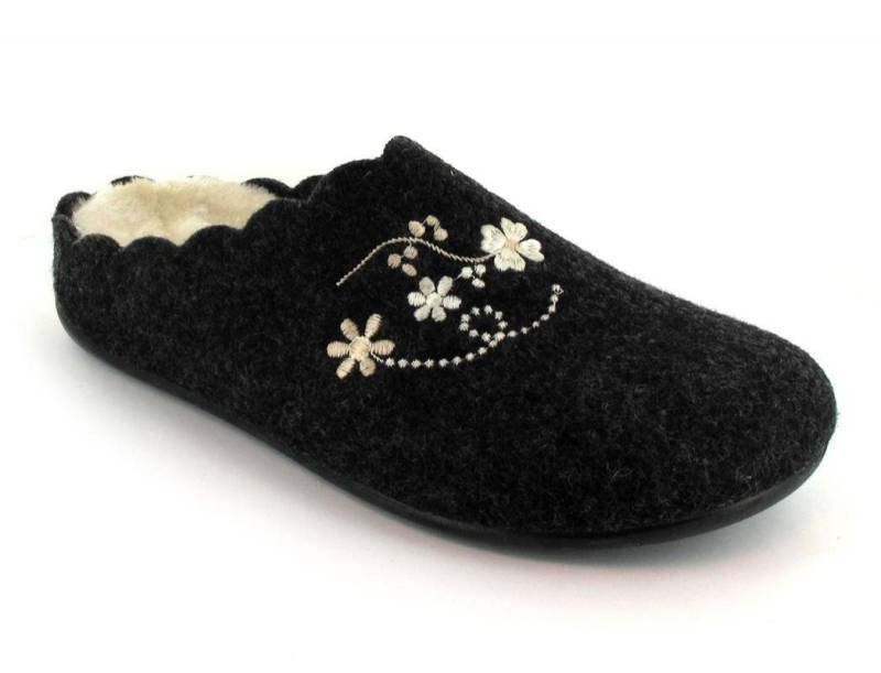 VAROMED vital Pantoffel Eleonar Hausschuh Filz von VAROMED