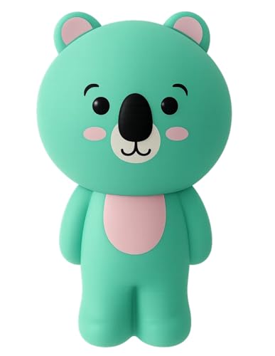 VARZI Federmäppchen aus Silikon Koala | originelles und entzückendes Design | weich und langlebig | Perfekt für Gegenstände und Accessoires von VARZI